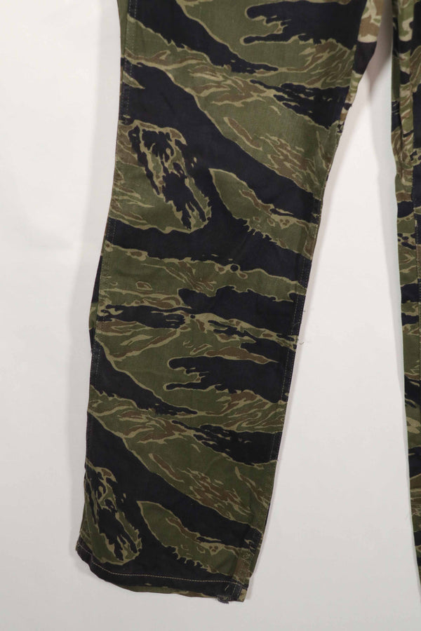 実物　クラシックパターン　タイガーストライプ　パンツ　改造あり