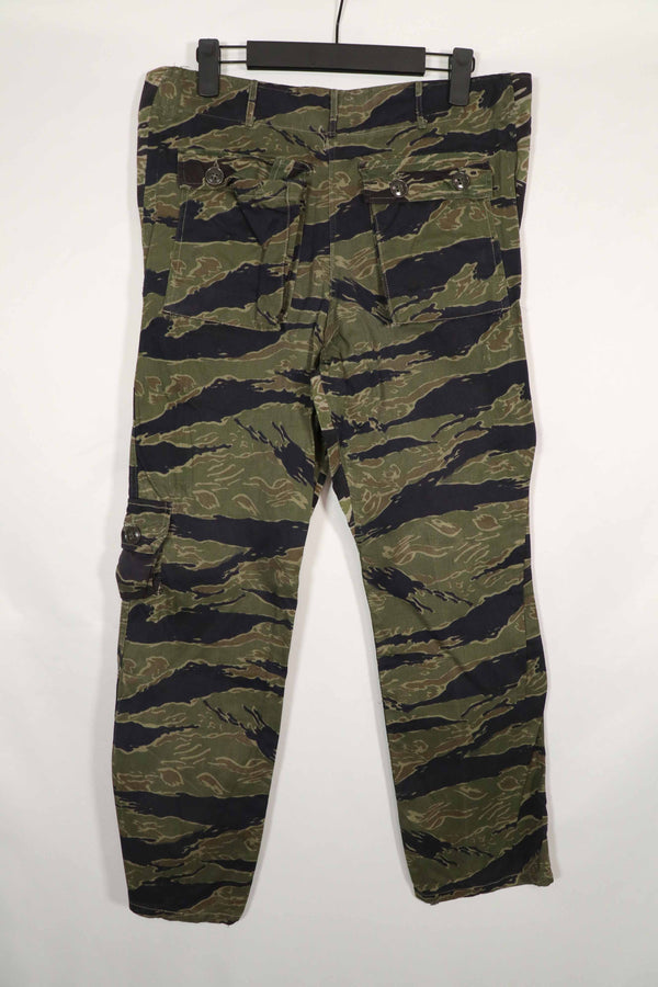 実物　クラシックパターン　タイガーストライプ　パンツ　改造あり