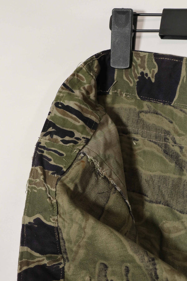 実物　クラシックパターン　タイガーストライプ　パンツ　改造あり