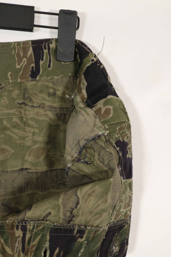 実物　クラシックパターン　タイガーストライプ　パンツ　改造あり