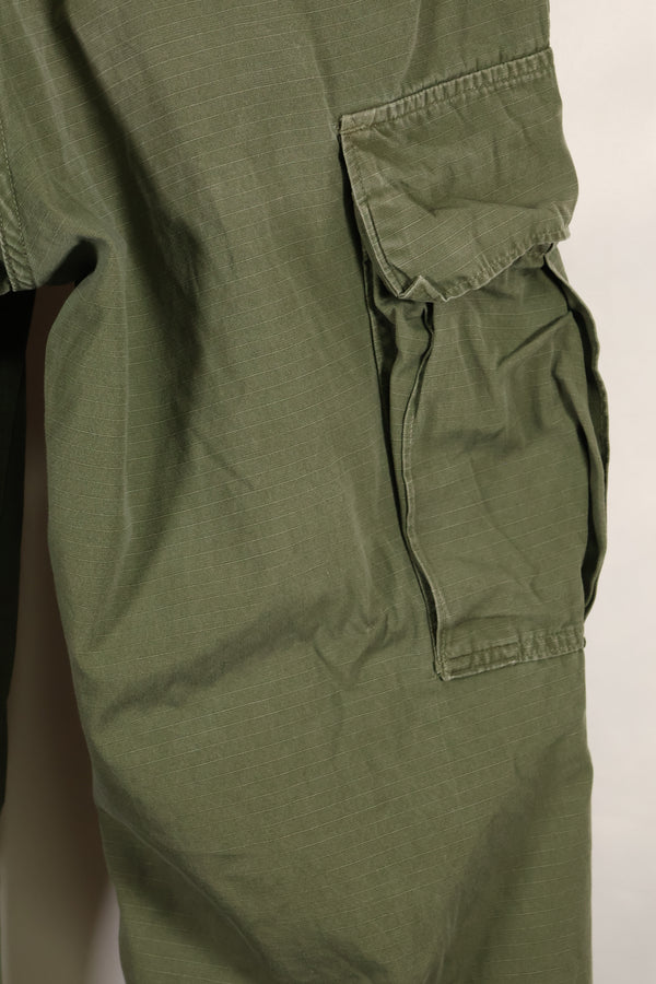 1969年頃　S-Rサイズ　4th Model ジャングルファティーグ　パンツ　中古品　映画会社放出