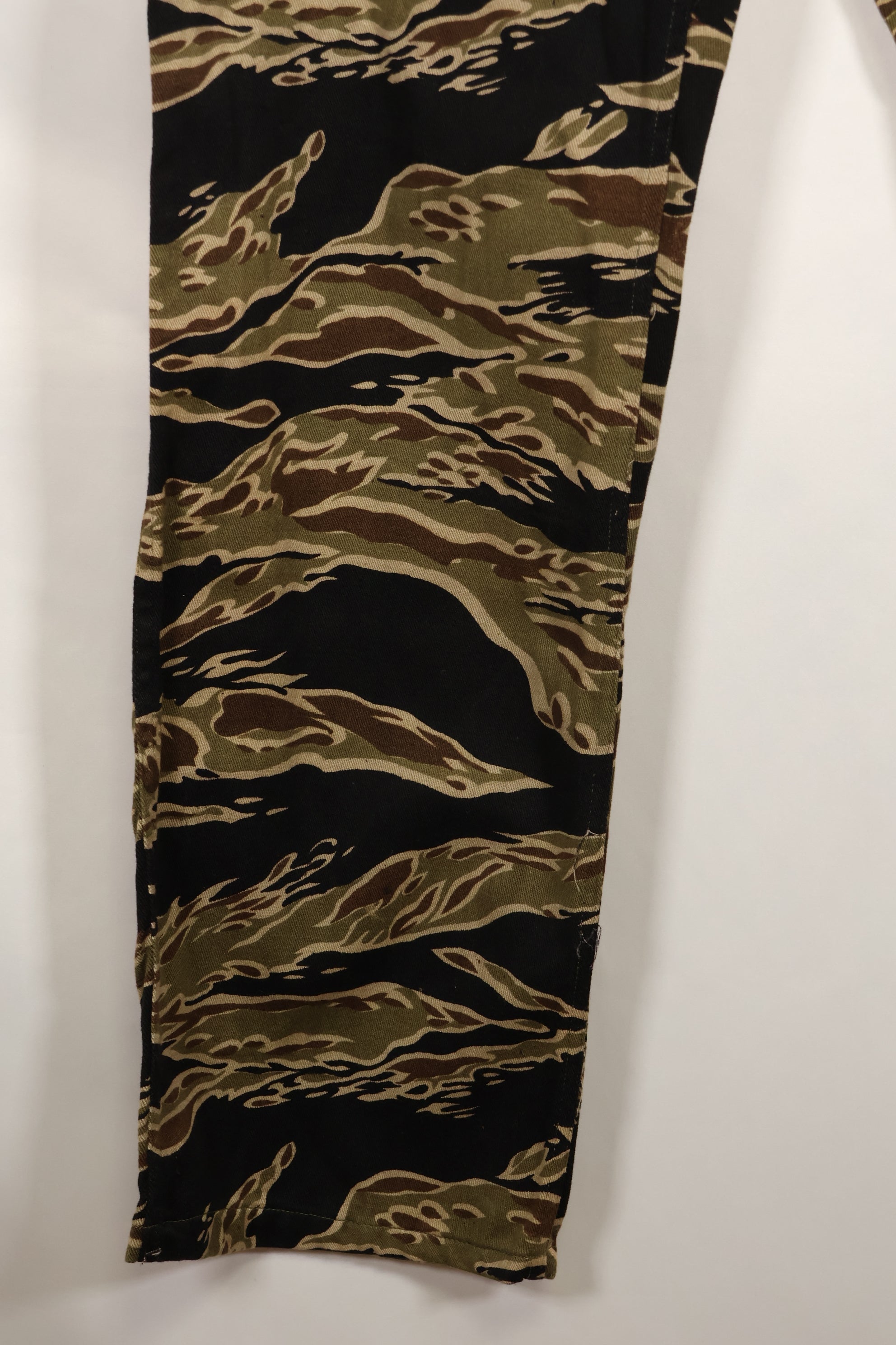 1960年代中頃　初期　ゴールドタイガーストライプ　パンツ　S-Rサイズ　USカット　状態良い