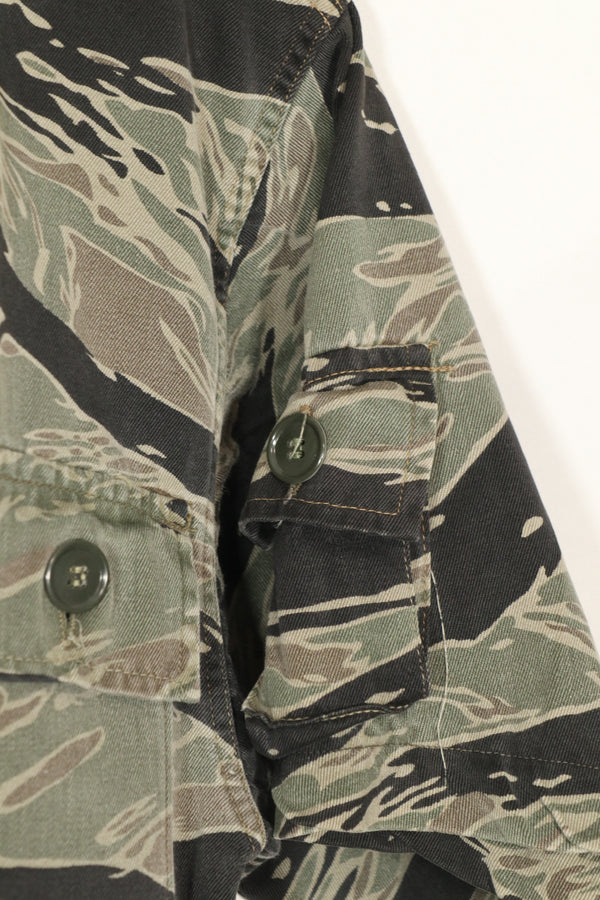 実物　シルバータイガーストライプ　US-M BDQ アドバイザー シャツ　半袖カスタム