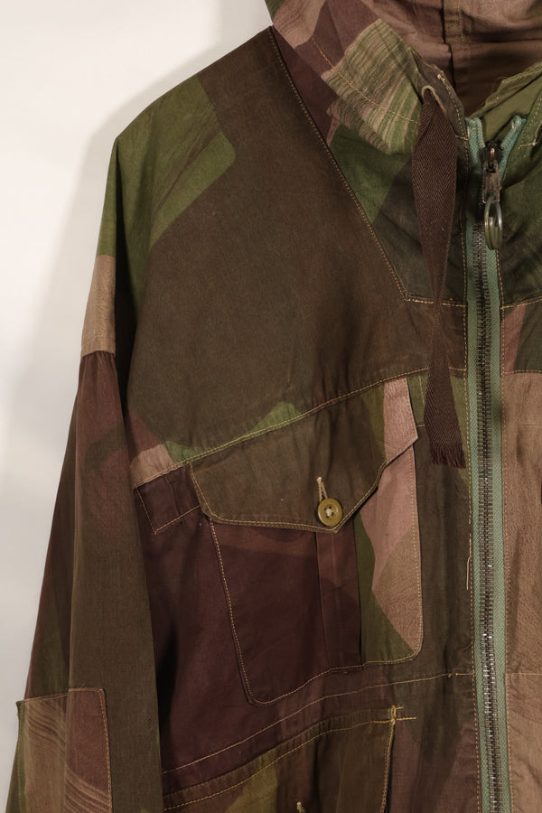 1943年製　イギリス軍　SAS　WINDPROOF　スモック　ジッパー改造　インドシナ戦争　中古品