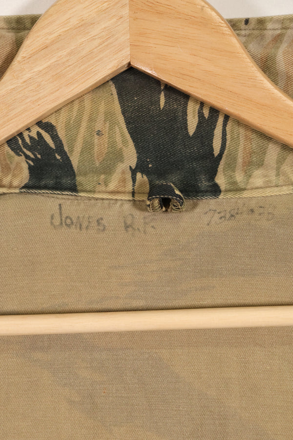 推定1960年代後半〜1970年代　ローカルメイド　タイガーストライプ　シャツ　中古品