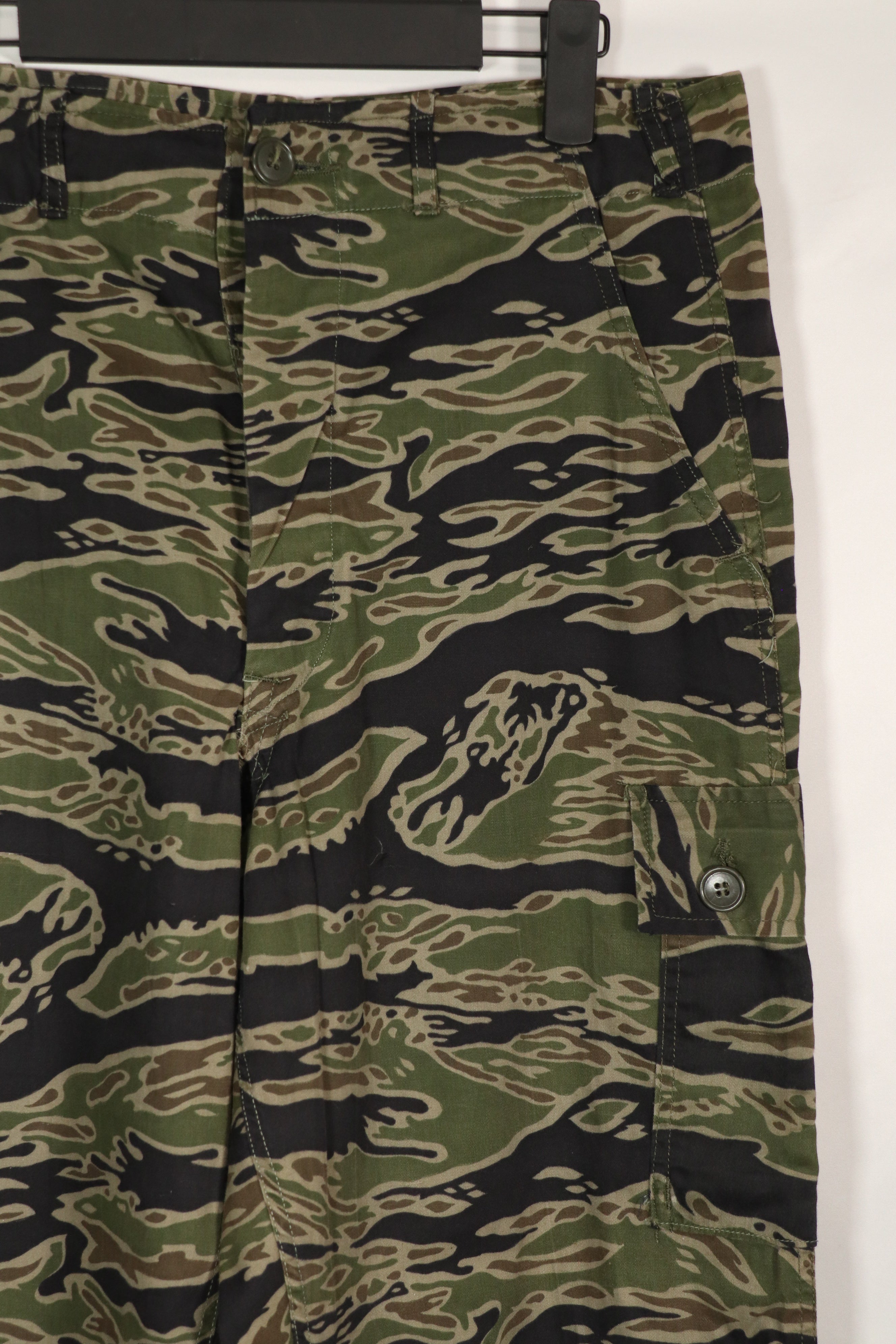 実物　レイトウォーパターン　タイガーストライプ　パンツ　A-L　状態良い