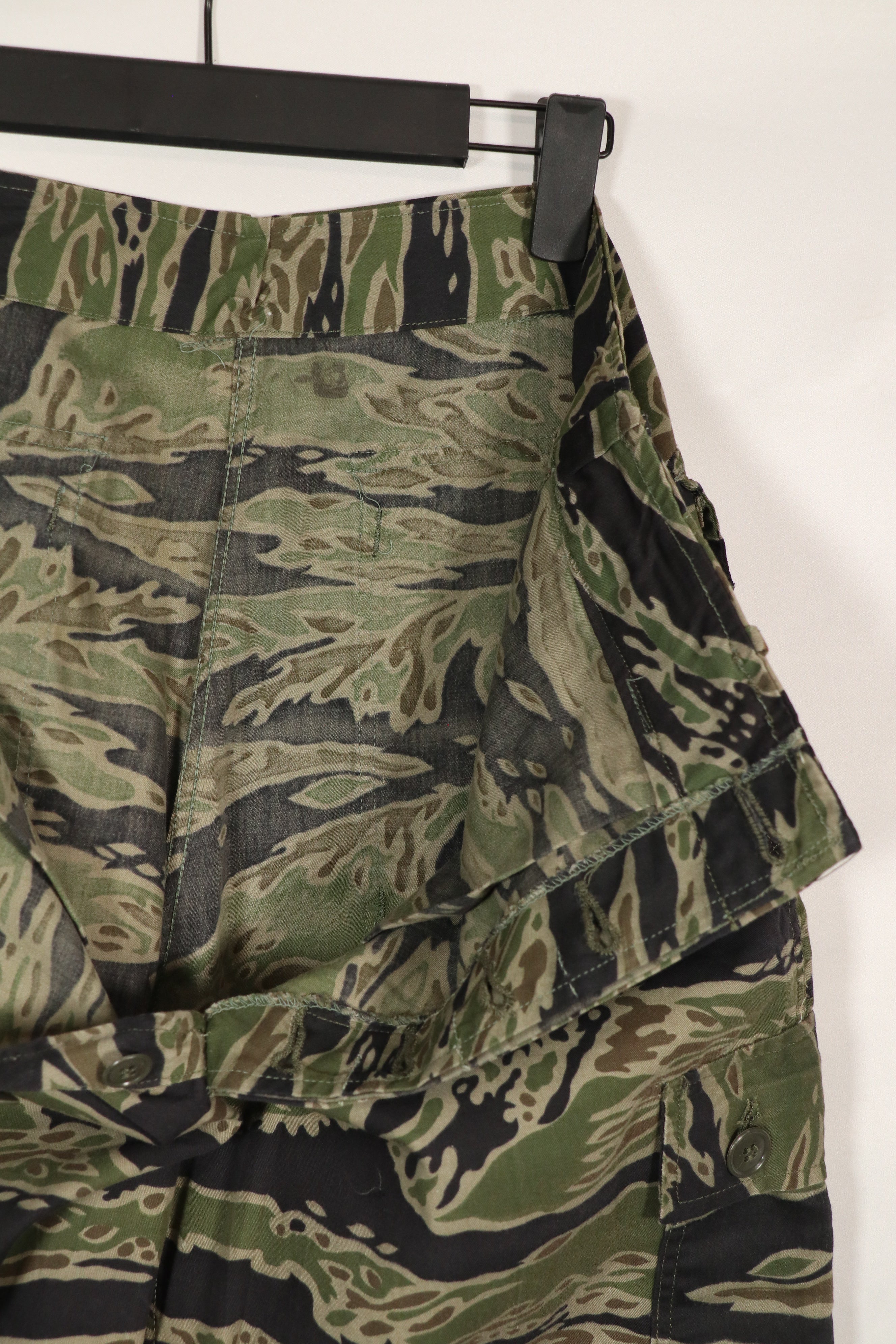 実物　レイトウォーパターン　タイガーストライプ　パンツ　A-L　状態良い