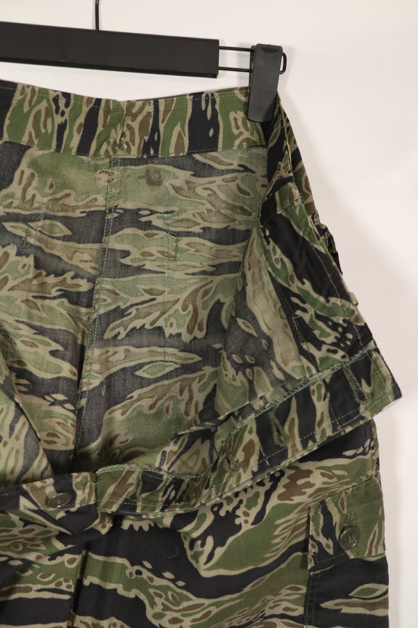 実物　レイトウォーパターン　タイガーストライプ　パンツ　A-L　状態良い