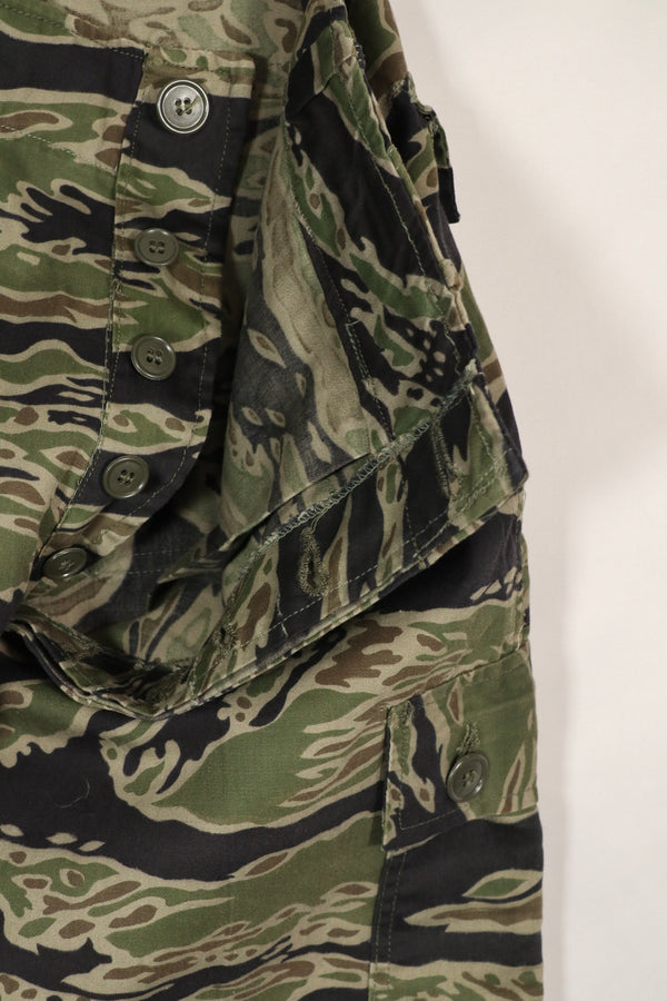 実物　レイトウォーパターン　タイガーストライプ　パンツ　A-L　状態良い