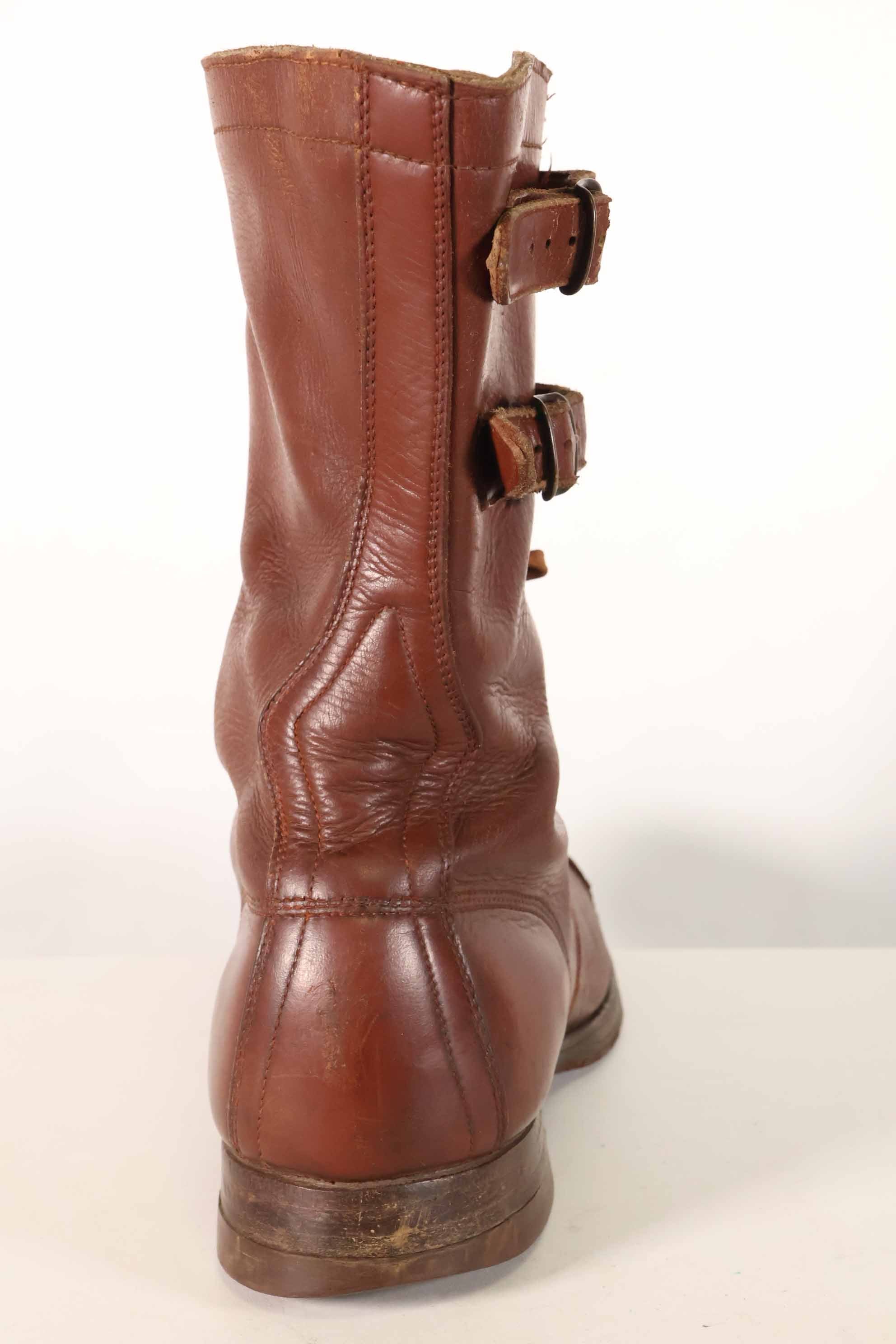 1940年代　アメリカ陸軍　M40　騎兵用　ショーツブーツ 2バックル　中古品 A