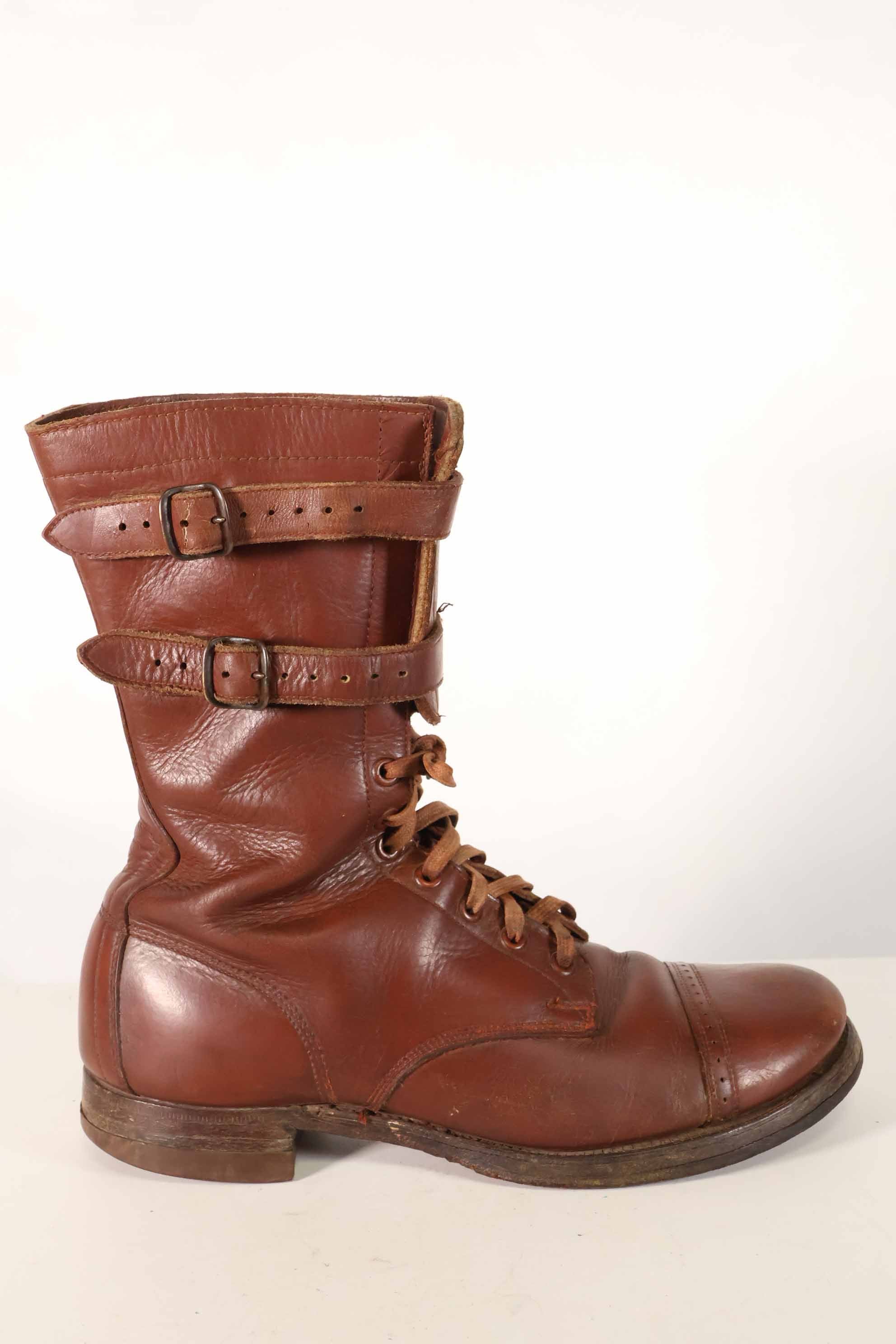 1940年代　アメリカ陸軍　M40　騎兵用　ショーツブーツ 2バックル　中古品 A