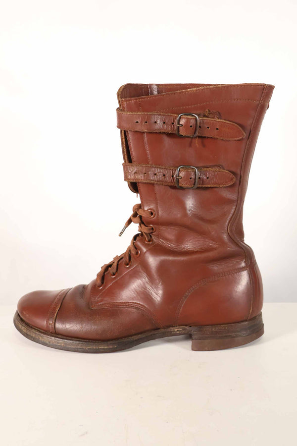 1940年代　アメリカ陸軍　M40　騎兵用　ショーツブーツ 2バックル　中古品 A