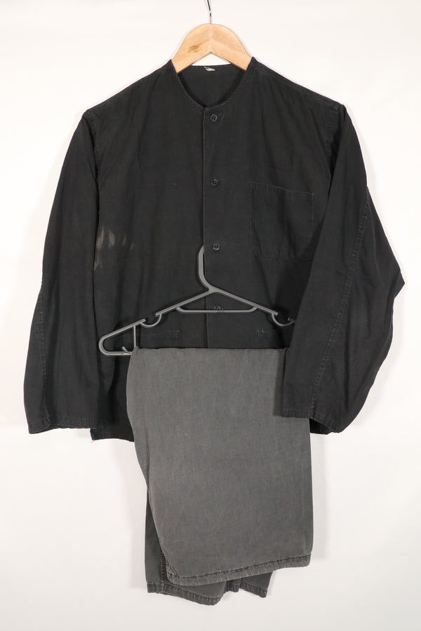 実物　南ベトナム ブラックパジャマ　元SF隊員放出品　生産地不明