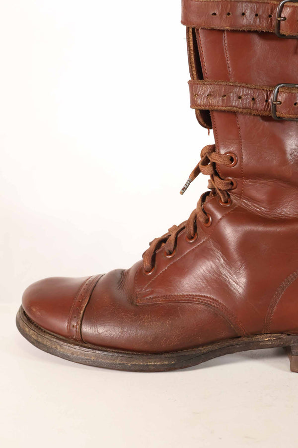 1940年代　アメリカ陸軍　M40　騎兵用　ショーツブーツ 2バックル　中古品 A