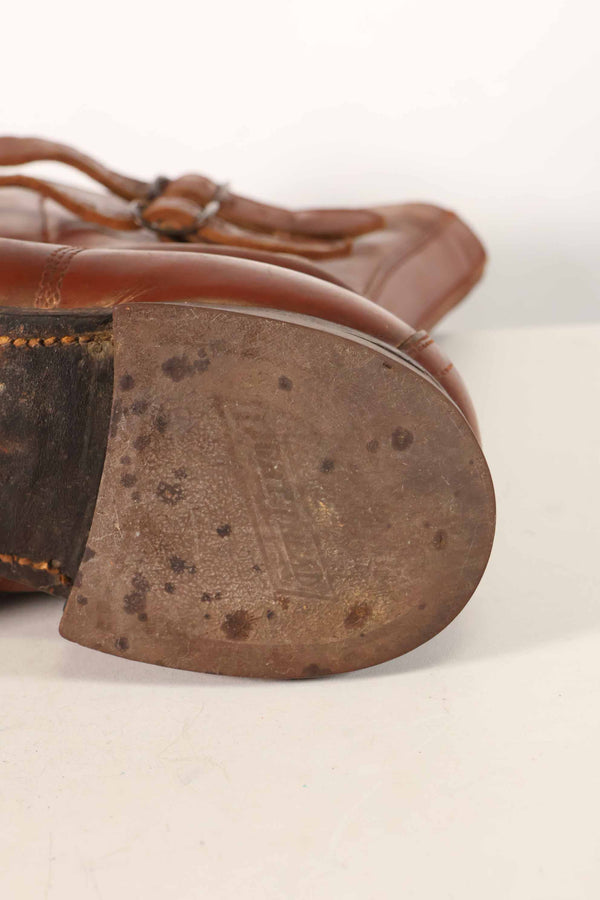 1940年代　アメリカ陸軍　M40　騎兵用　ショーツブーツ 2バックル　中古品 A