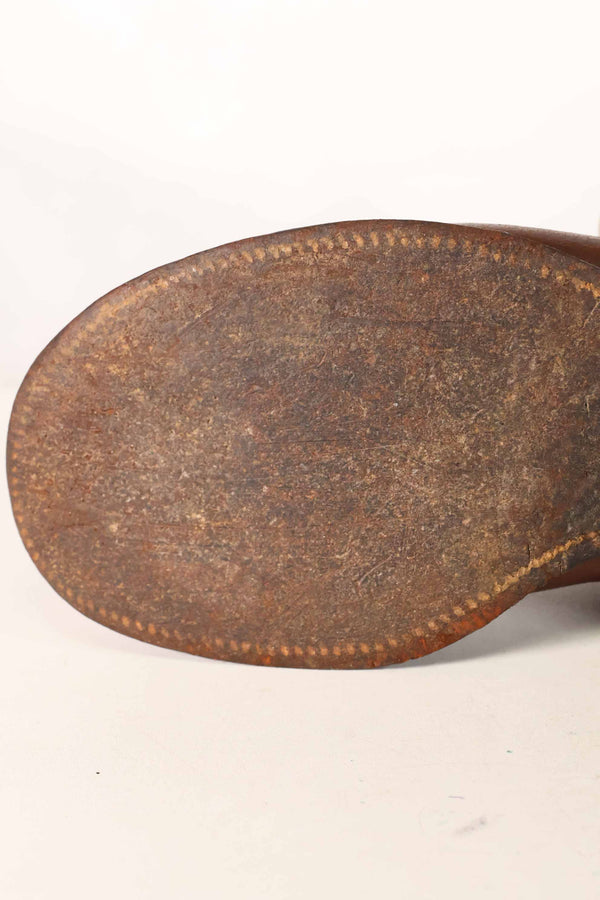 1940年代　アメリカ陸軍　M40　騎兵用　ショーツブーツ 2バックル　中古品 A