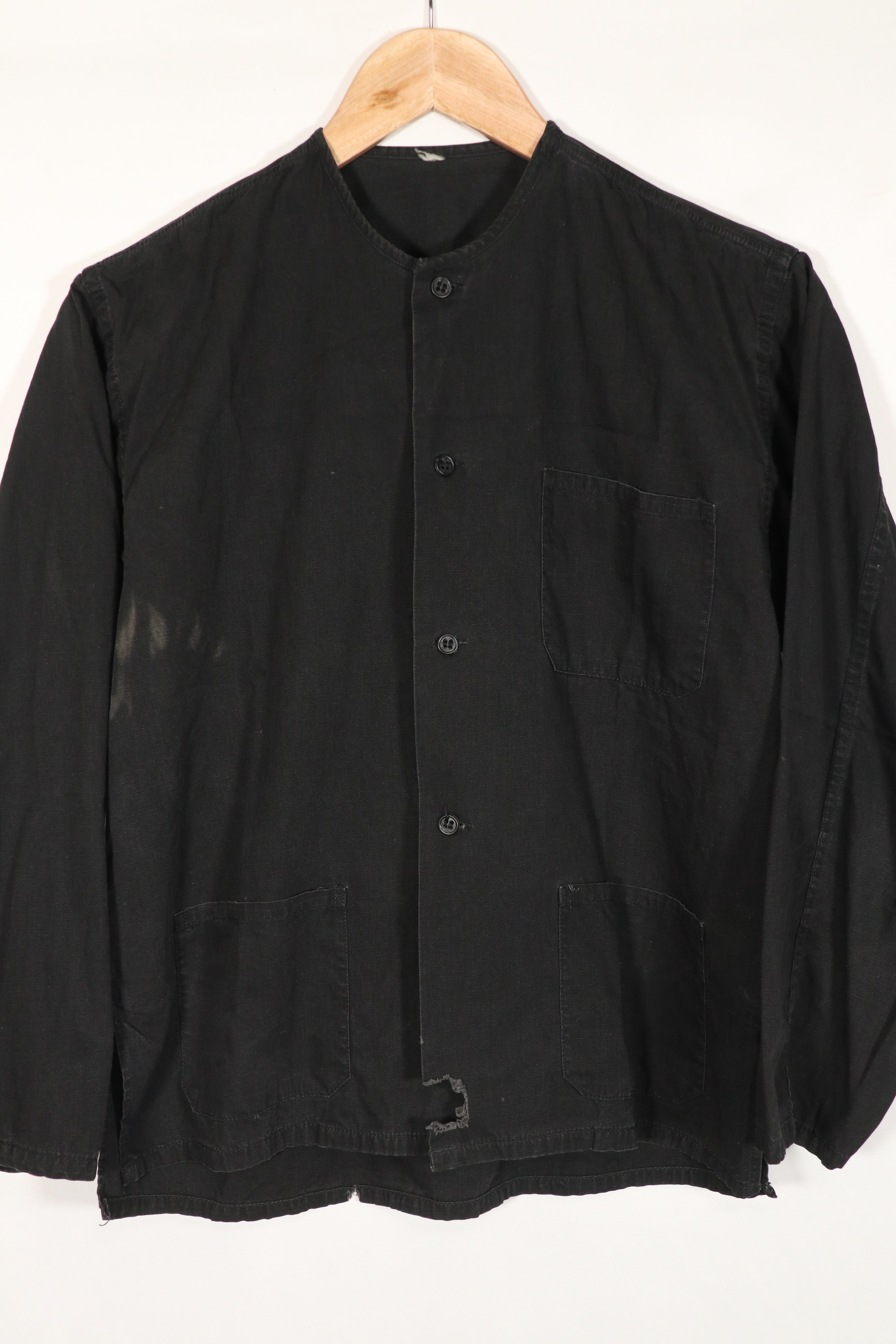 実物　南ベトナム ブラックパジャマ　元SF隊員放出品　生産地不明