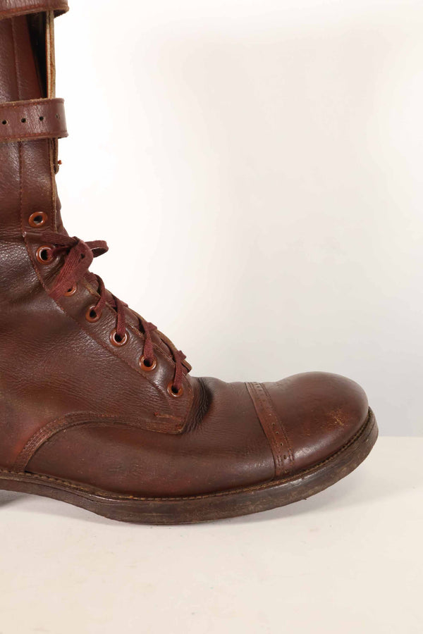 1940年代　アメリカ陸軍　M40　騎兵用　ショーツブーツ 2バックル　中古品  B