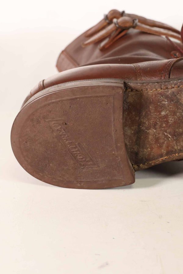 1940年代　アメリカ陸軍　M40　騎兵用　ショーツブーツ 2バックル　中古品  B