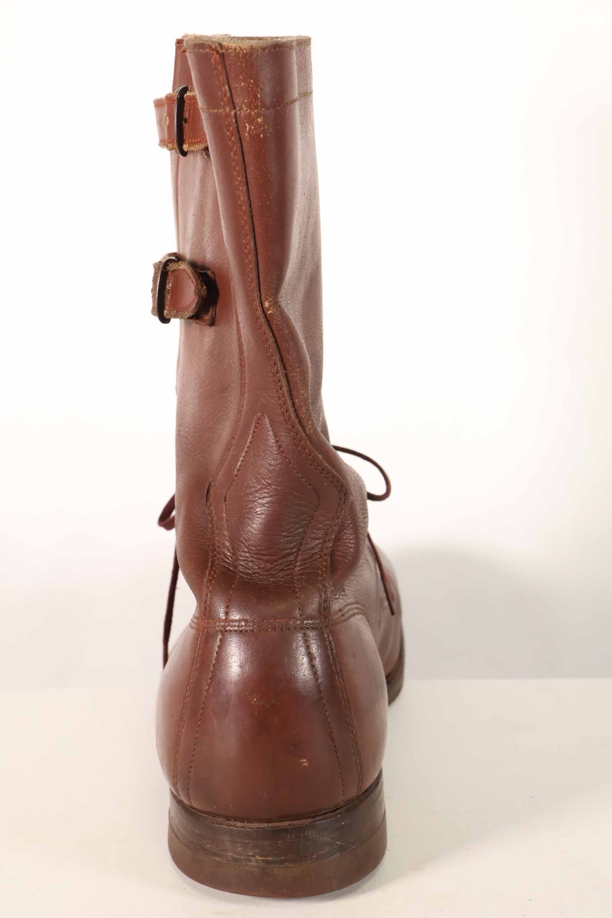 1940年代　アメリカ陸軍　M40　騎兵用　ショーツブーツ 2バックル　中古品  B