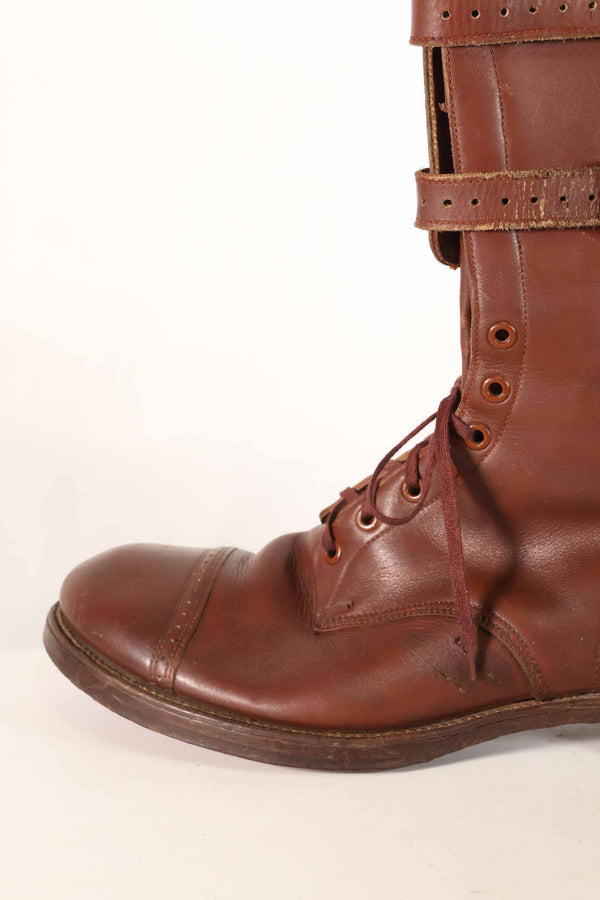 1940年代　アメリカ陸軍　M40　騎兵用　ショーツブーツ 2バックル　中古品  B