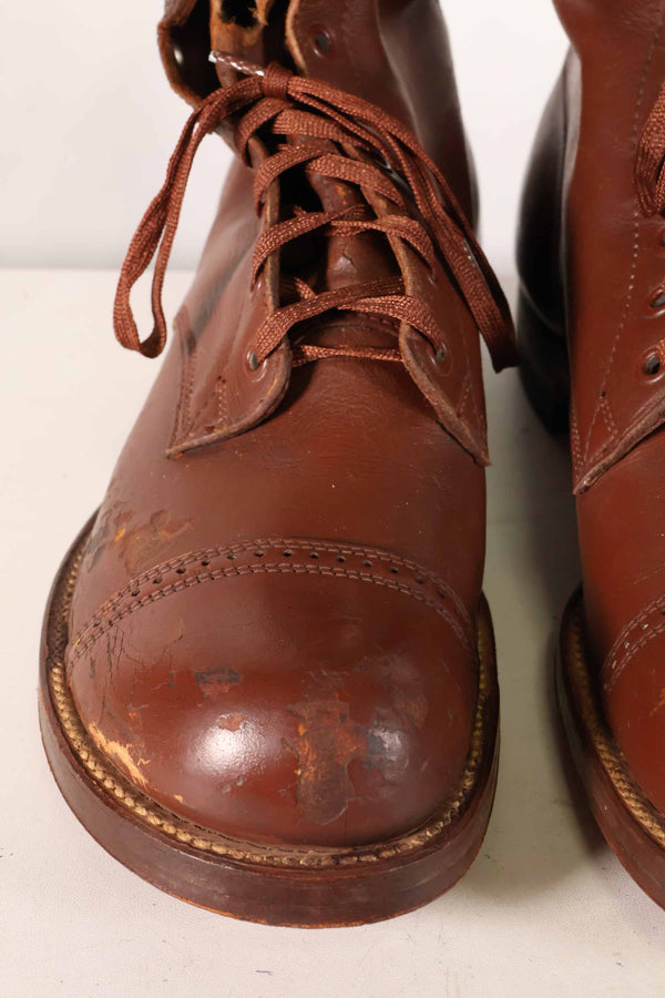 1940年代　アメリカ陸軍　M40　騎兵用　ロングブーツ 3バックル　中古品