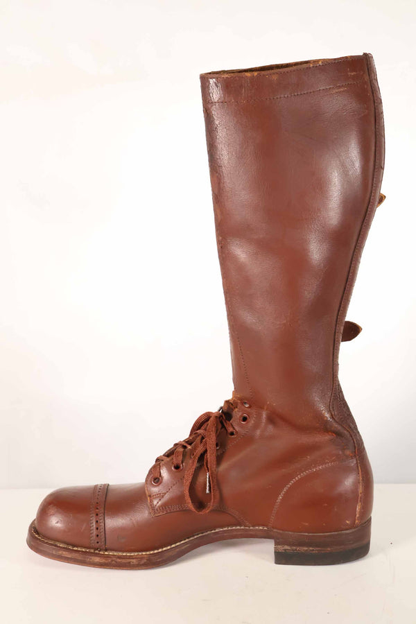 1940年代　アメリカ陸軍　M40　騎兵用　ロングブーツ 3バックル　中古品