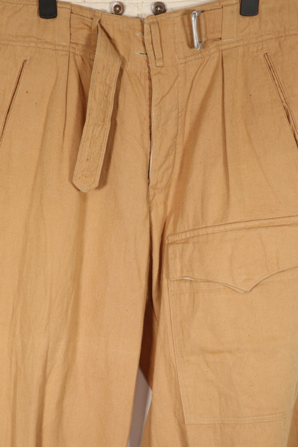 実物　WWII ドイツ軍　ドイツ空軍　熱帯用パンツ　状態良い　レア品