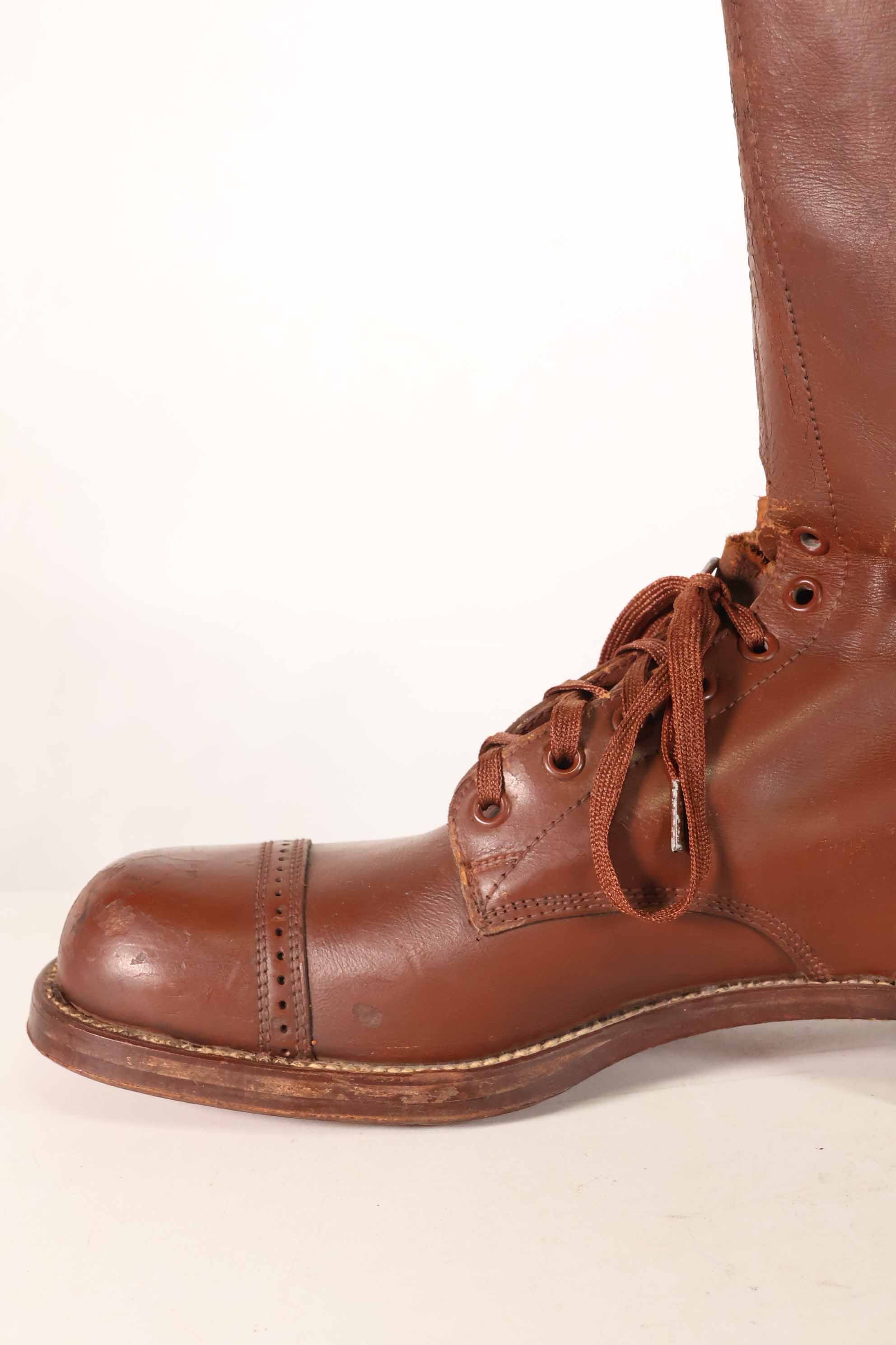 1940年代　アメリカ陸軍　M40　騎兵用　ロングブーツ 3バックル　中古品