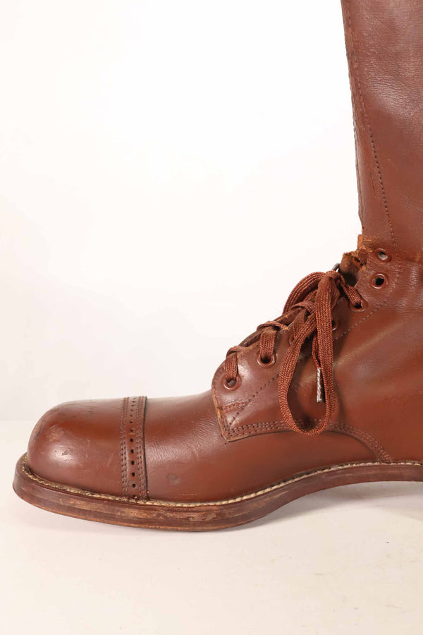 1940年代　アメリカ陸軍　M40　騎兵用　ロングブーツ 3バックル　中古品