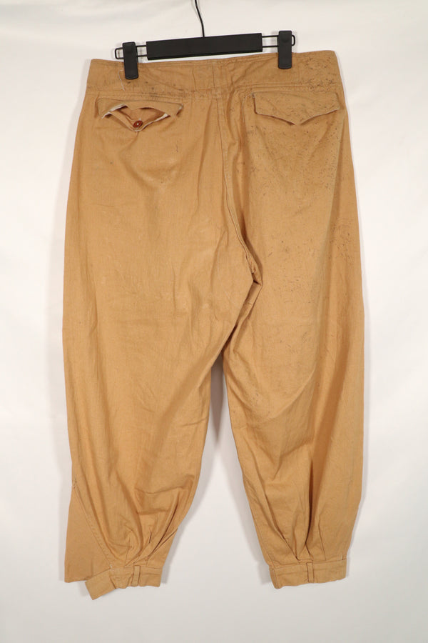 実物　WWII ドイツ軍　ドイツ空軍　熱帯用パンツ　状態良い　レア品