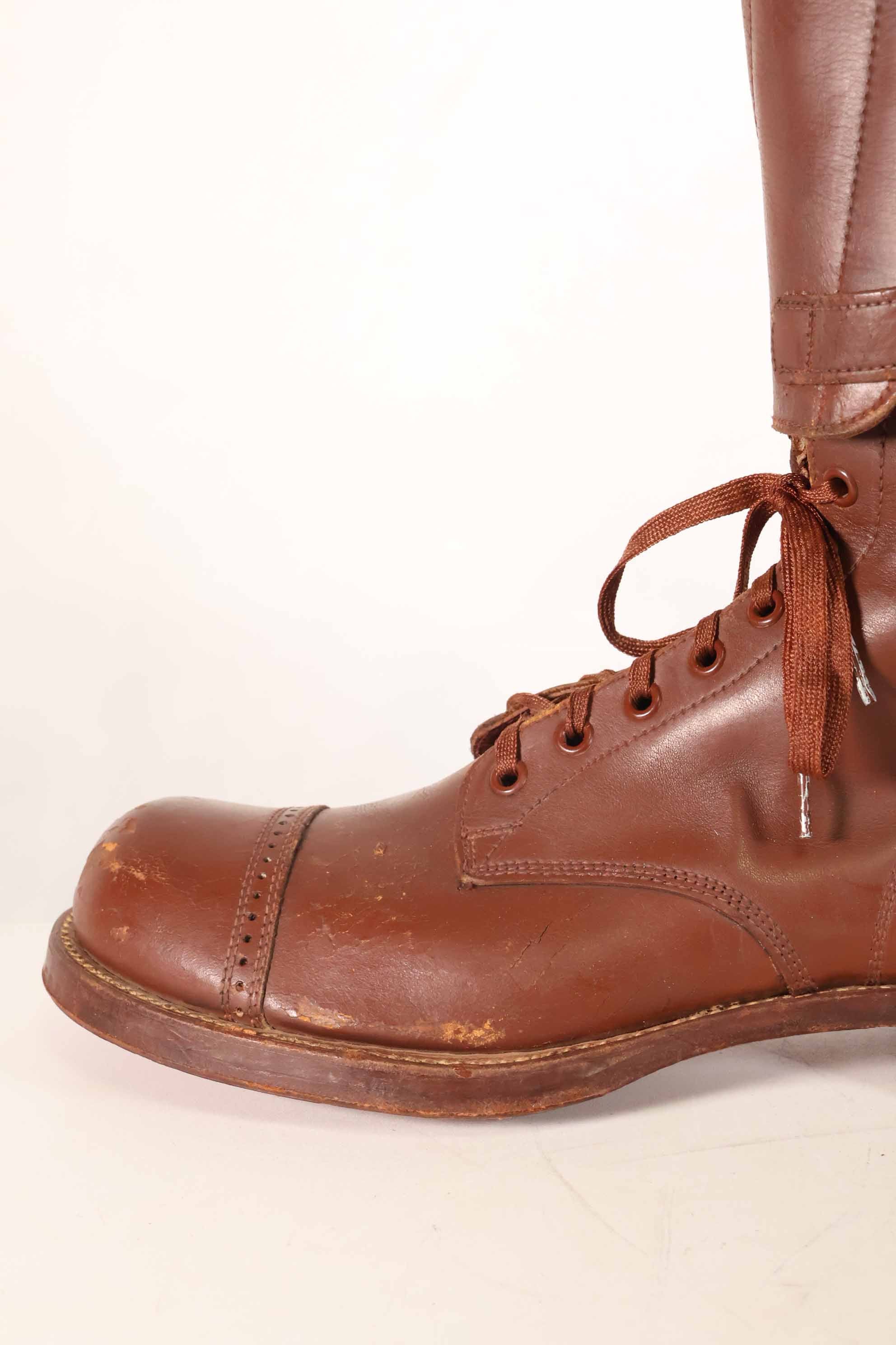 1940年代　アメリカ陸軍　M40　騎兵用　ロングブーツ 3バックル　中古品