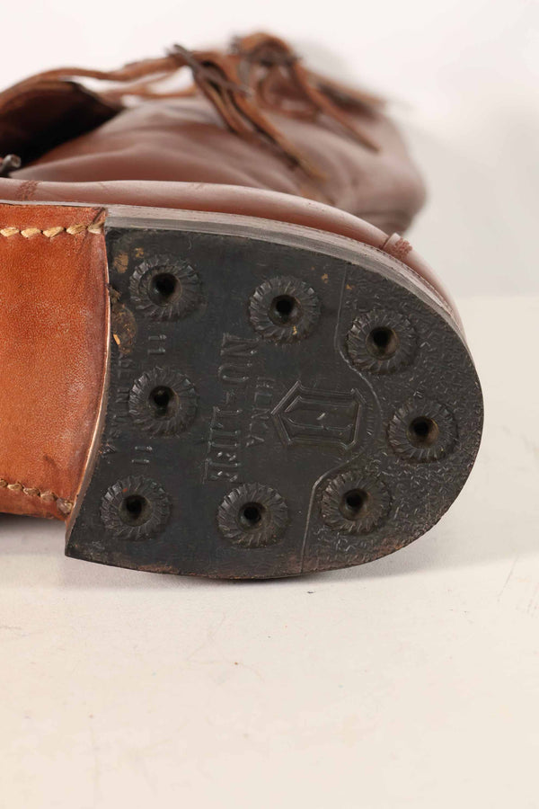 1940年代　アメリカ陸軍　M40　騎兵用　ロングブーツ 3バックル　中古品