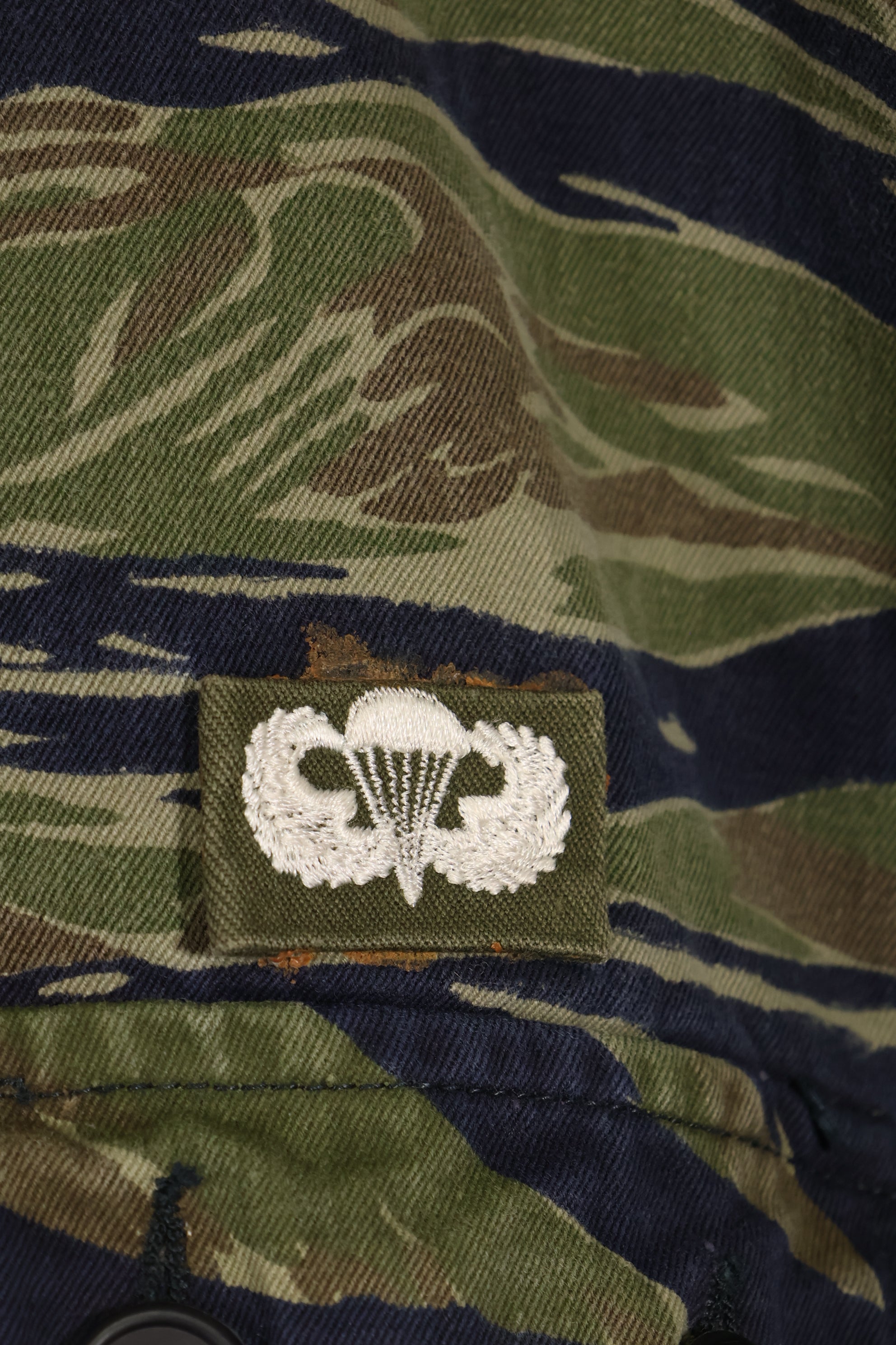 実物　TO78 A-L 沖縄タイガー　タイガーストライプ　シャツ　中古品