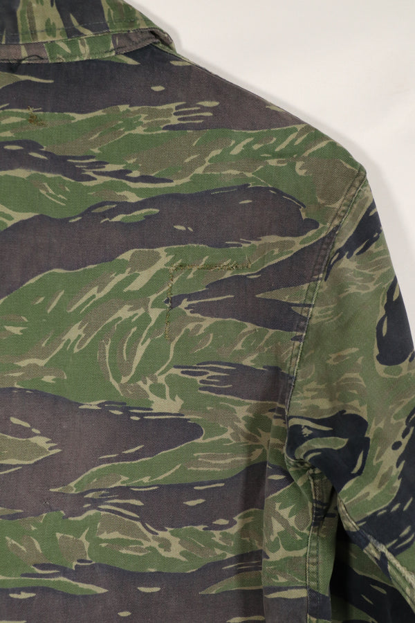 実物　TO78 沖縄タイガー　タイガーストライプ　シャツ　中古品