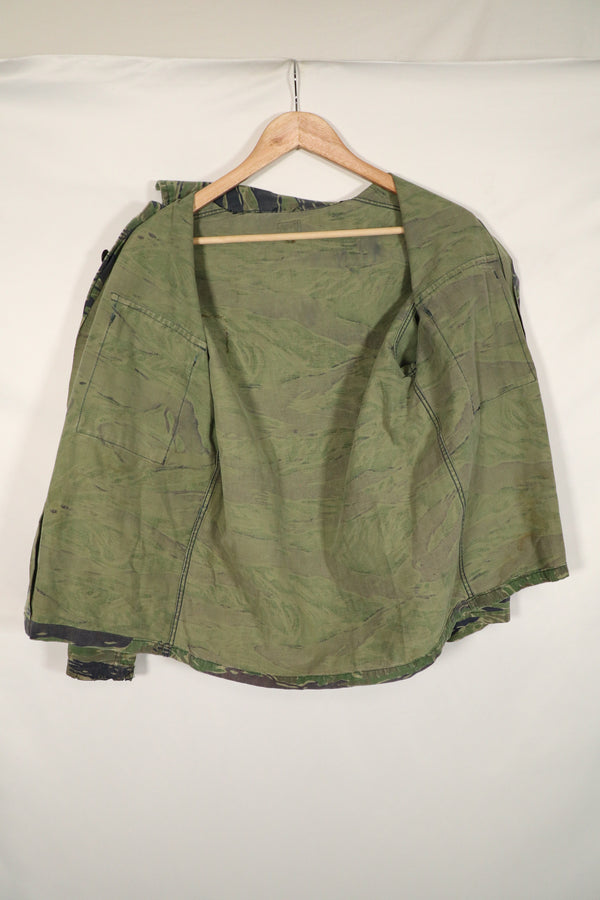 実物　TO78 沖縄タイガー　タイガーストライプ　シャツ　中古品