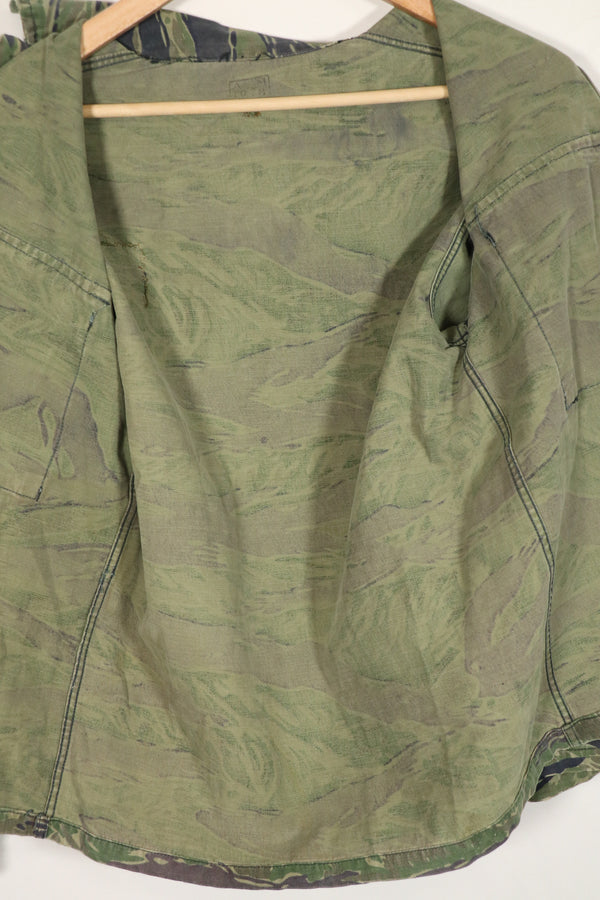 実物　TO78 沖縄タイガー　タイガーストライプ　シャツ　中古品