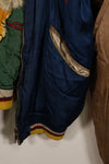 実物　1950年代初頭　Japan Jacket　レア刺繍　パイピング付き　中古品　ジッパー破損あり