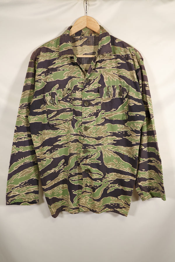 実物　映画衣装　レイトウォーパターン　US-Sサイズ　タイガーストライプ　シャツ　パラマウント映画