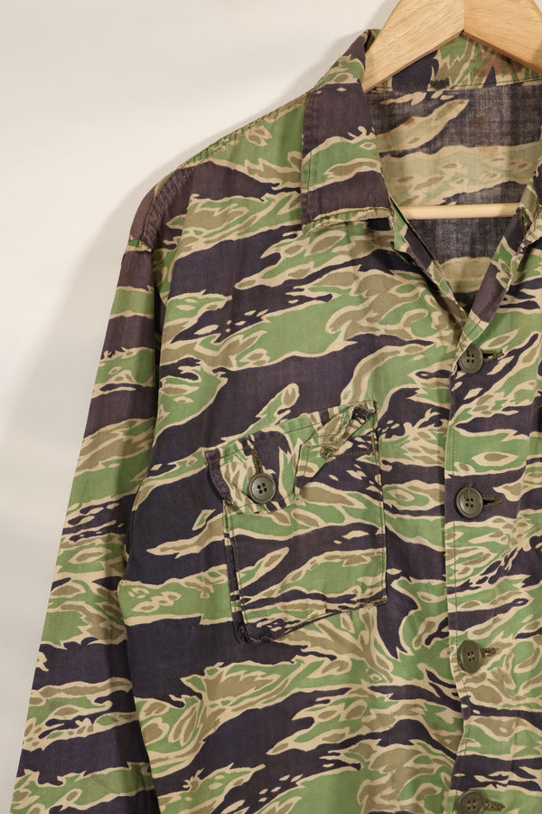 実物　映画衣装　レイトウォーパターン　US-Sサイズ　タイガーストライプ　シャツ　パラマウント映画