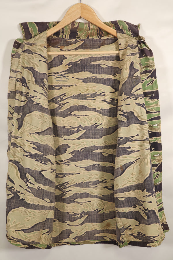 実物　映画衣装　レイトウォーパターン　US-Sサイズ　タイガーストライプ　シャツ　パラマウント映画