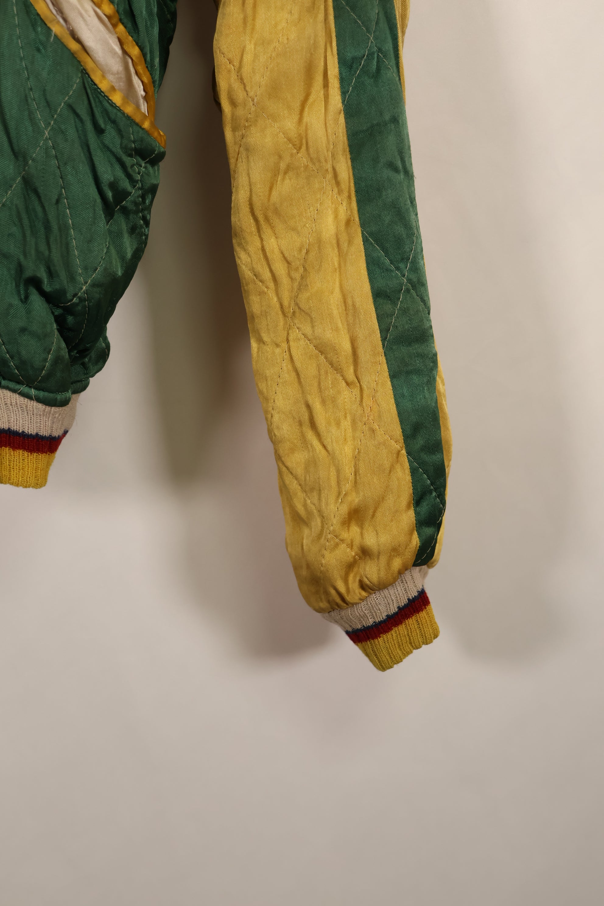 実物　1950年代初頭　Japan Jacket　レア刺繍　パイピング付き　中古品　ジッパー破損あり