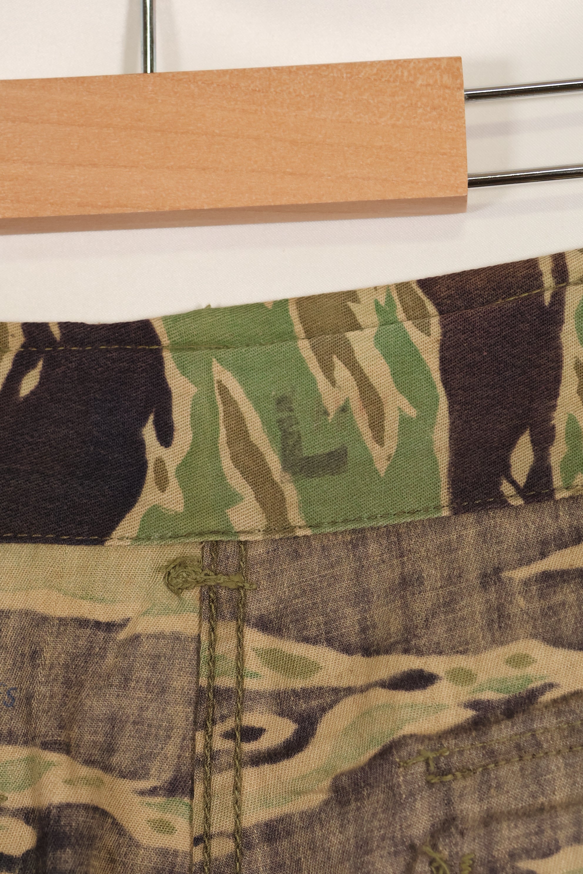 実物　レイトウォーパターン　推定A-L　タイガーストライプ　パンツ　中古品 パラマウント映画