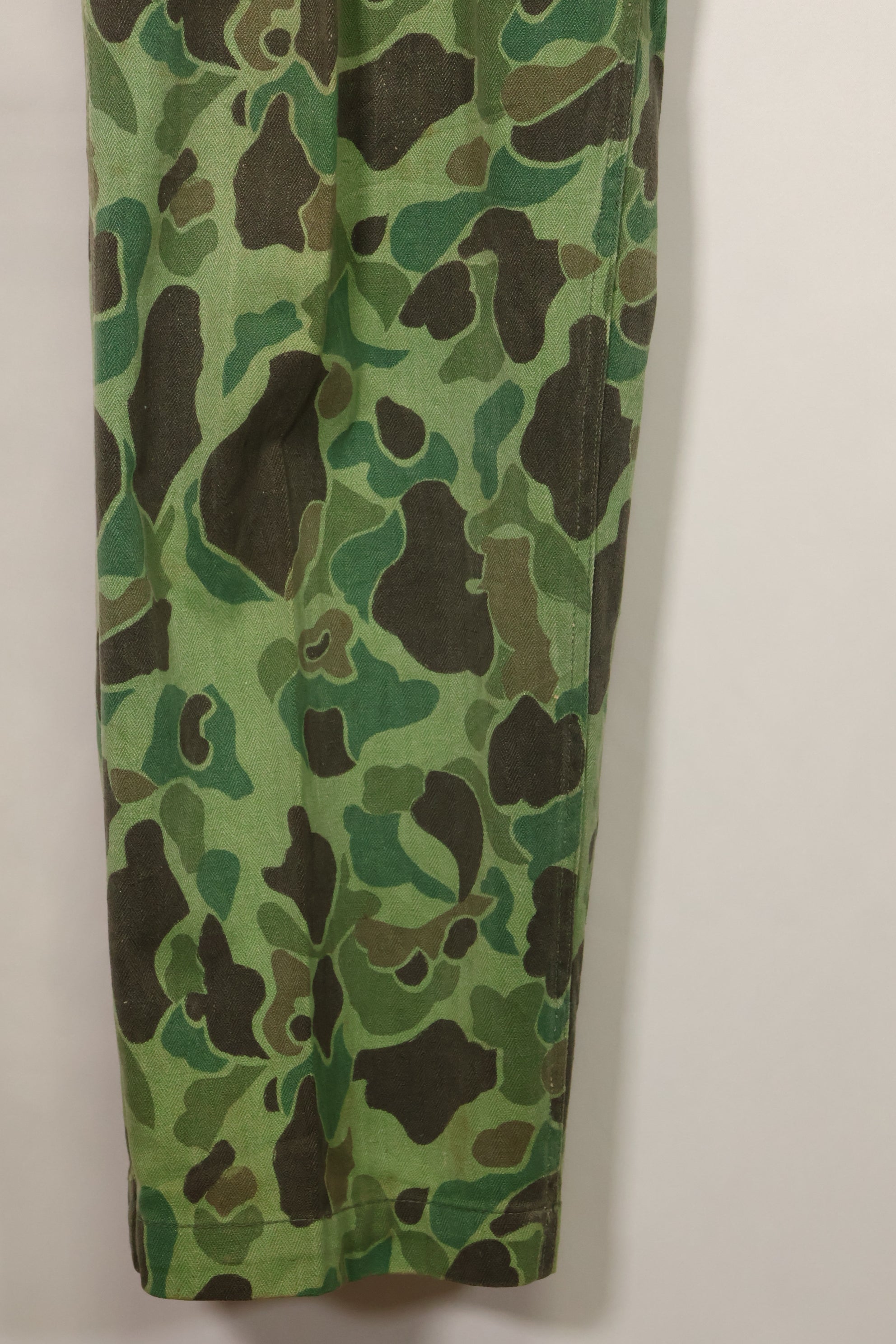 1960年代〜70年代　韓国軍　フロッグスキン迷彩　パンツ　ベイカーパンツカット　中古品　B