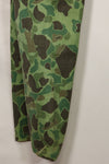 1960年代〜70年代　韓国軍　フロッグスキン迷彩　パンツ　ベイカーパンツカット　中古品　B