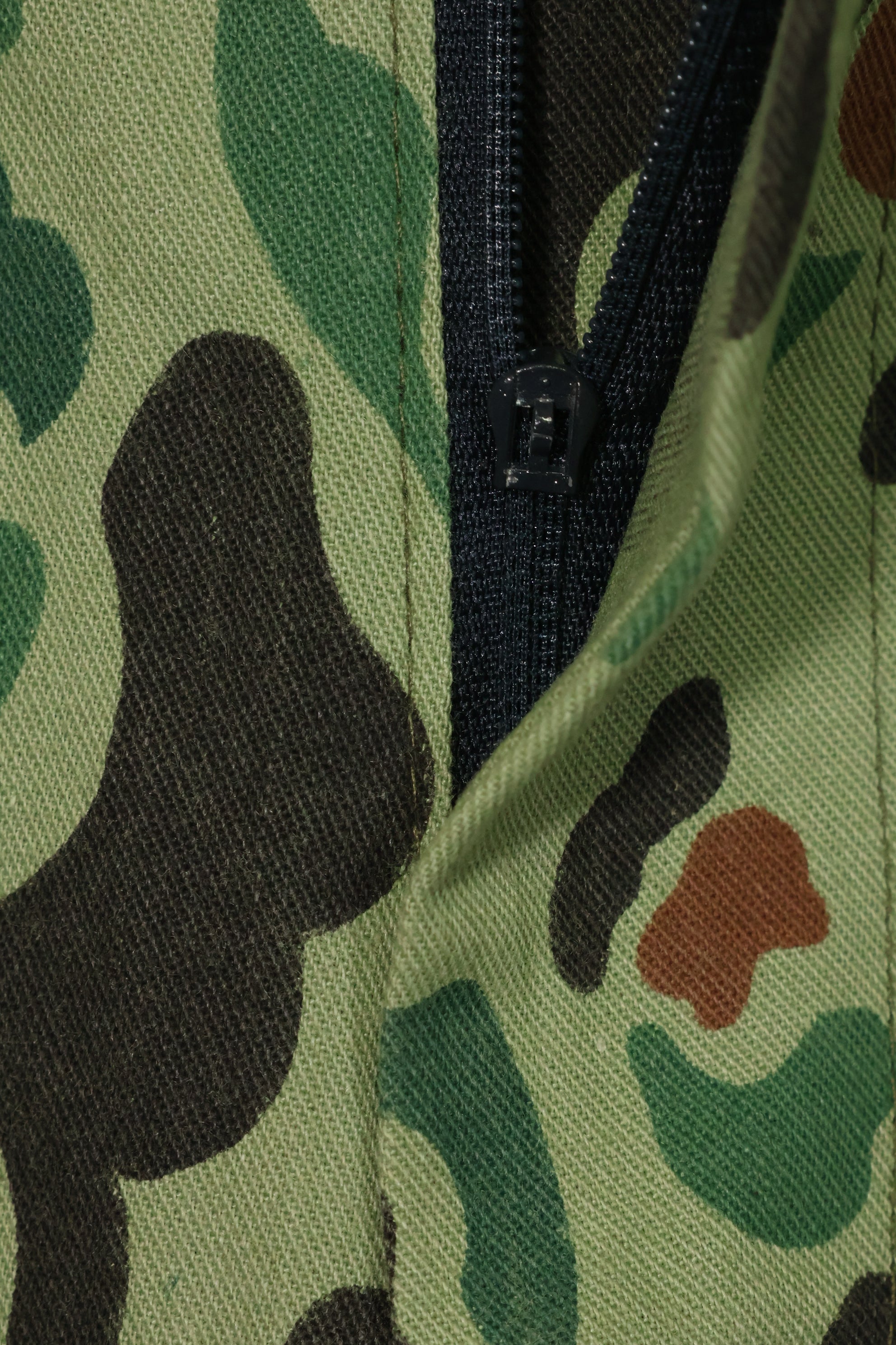 1960年代〜70年代　韓国軍　フロッグスキン迷彩　パンツ　ベイカーパンツカット　中古品　C