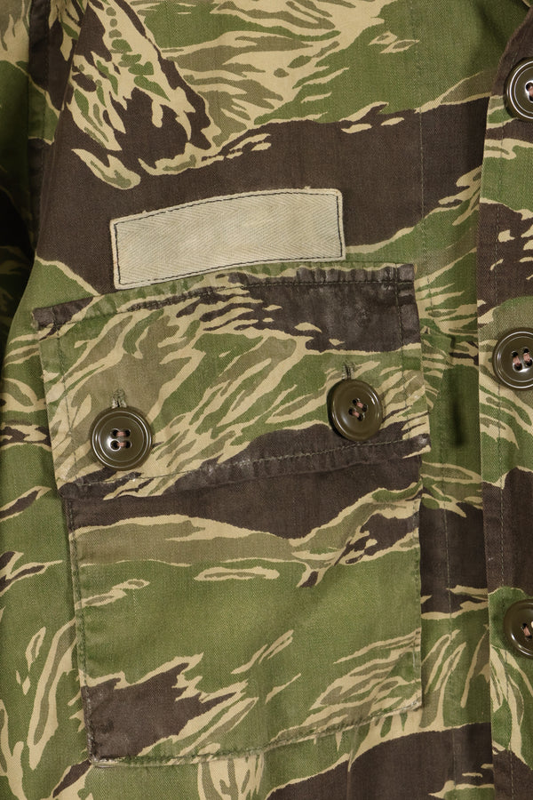 1968年　映画「グリーンベレー」「未知との遭遇」衣装　ジョンウェインパターン　タイガーストライプ　シャツ