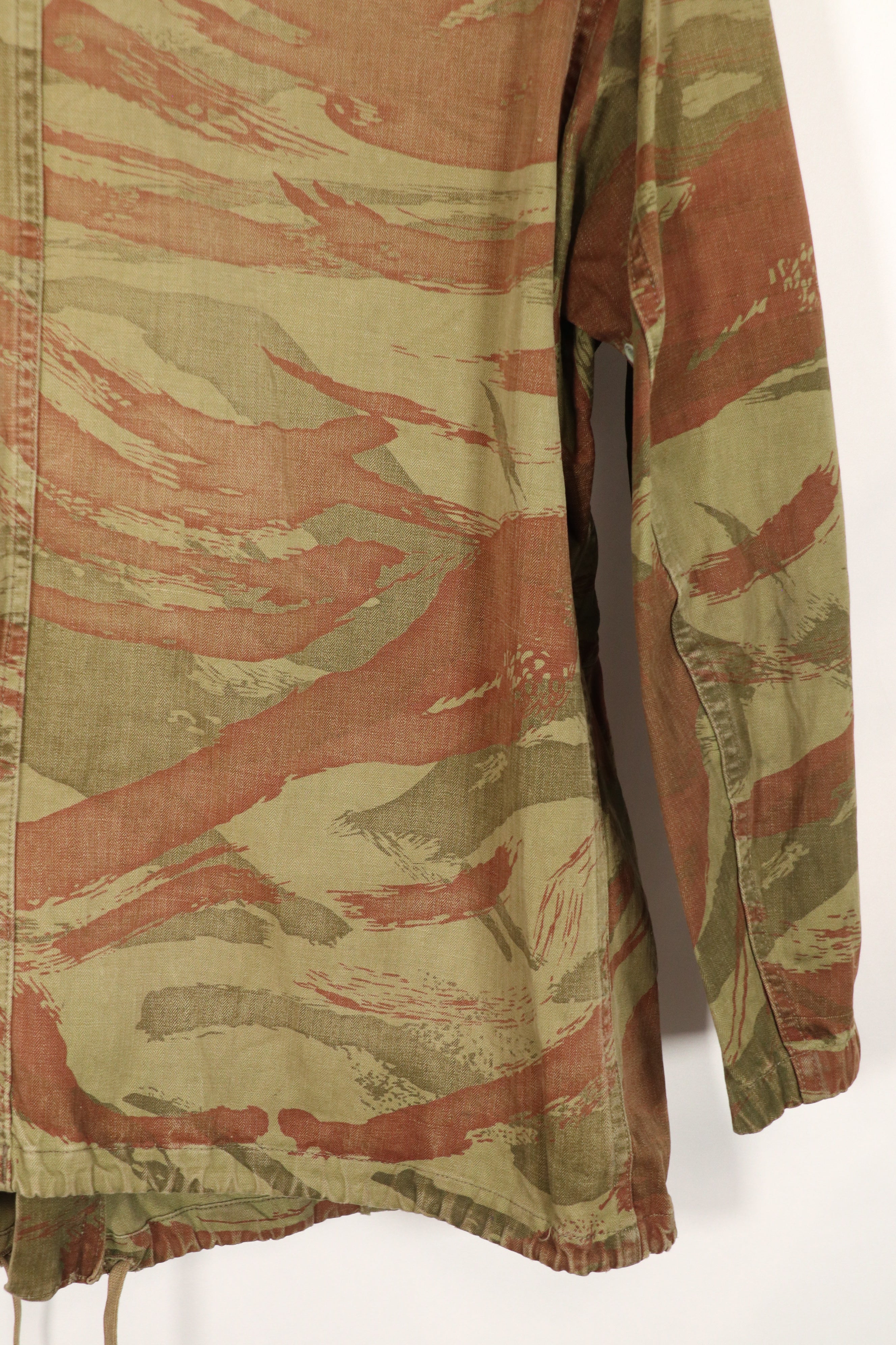 実物　1950's フランス軍　リザード迷彩　TAP 47/56　空挺ジャケット