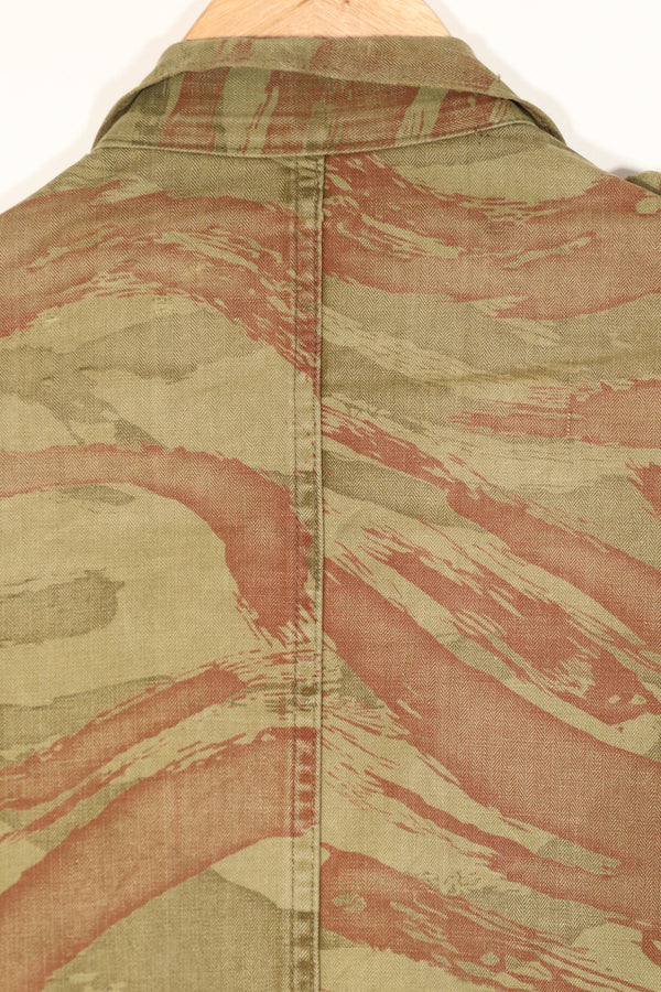 実物　1950's フランス軍　リザード迷彩　TAP 47/56　空挺ジャケット