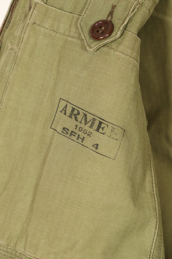 実物　1950's フランス軍　リザード迷彩　TAP 47/56　空挺ジャケット